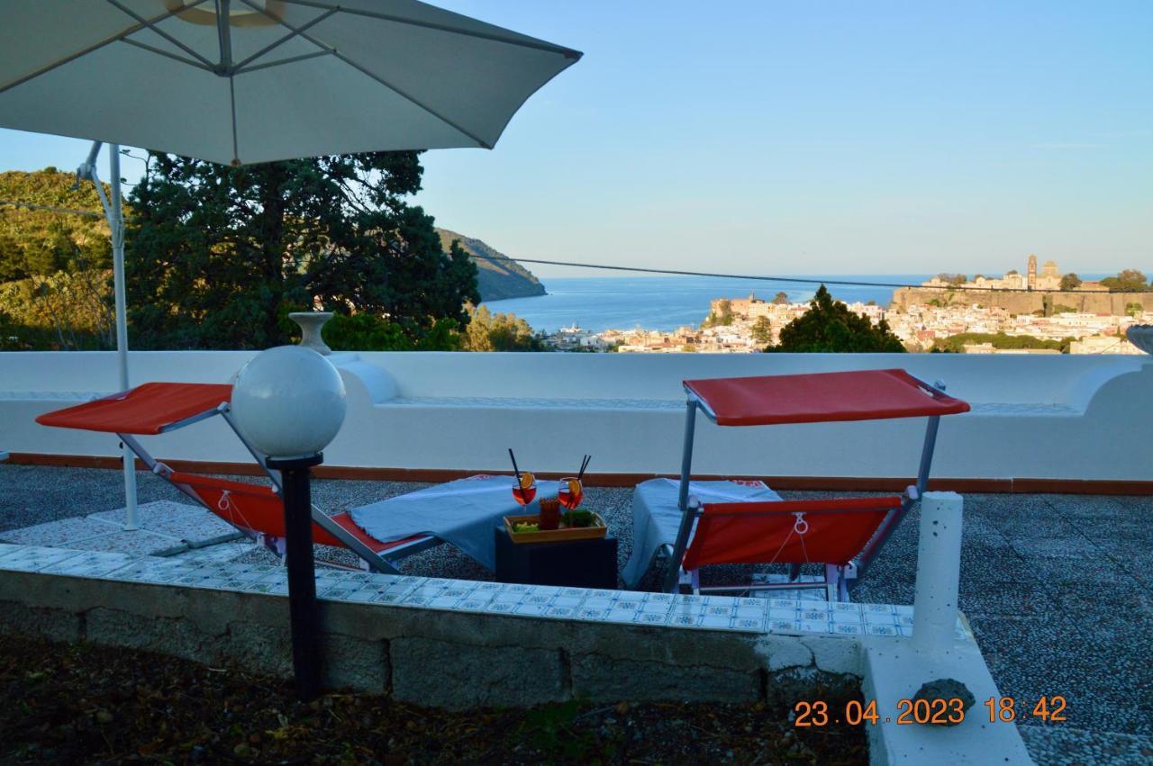 Villa La Milanina Lipari Kültér fotó