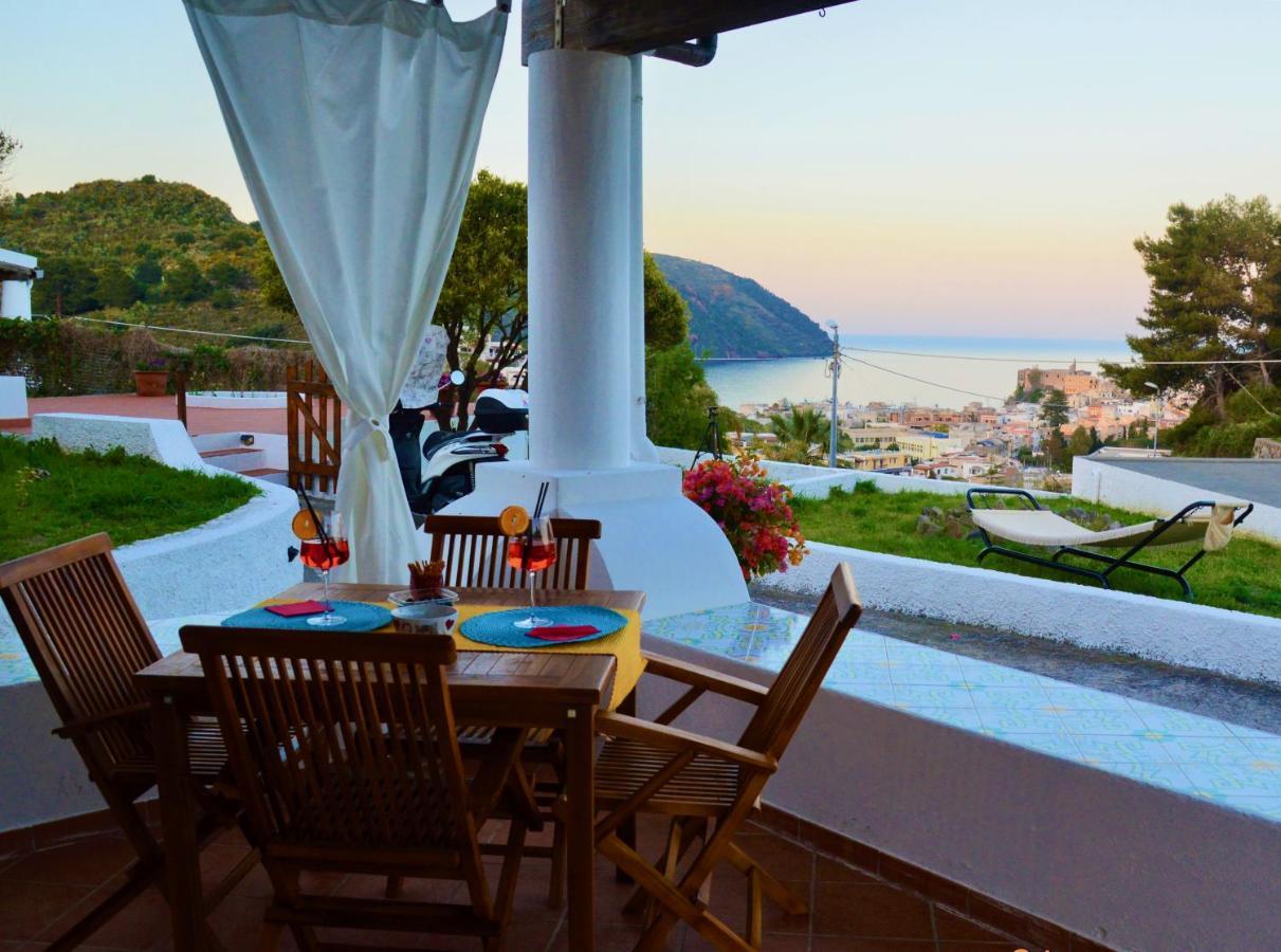 Villa La Milanina Lipari Kültér fotó